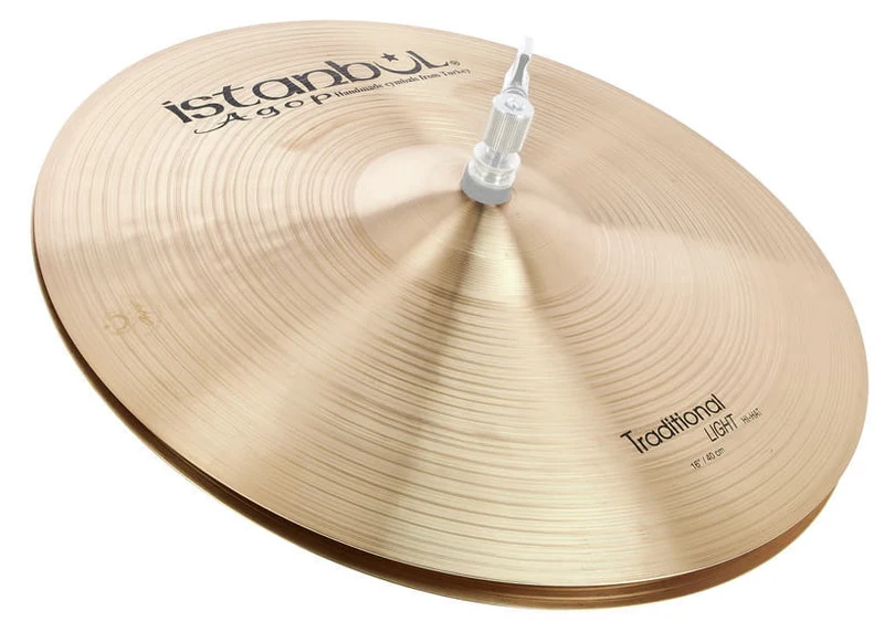 ISTANBUL AGOP TRADITIONAL HIHAT LIGHT 16 PLATOS BATERIA