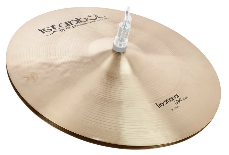 ISTANBUL AGOP TRADITIONAL HIHAT LIGHT 15 PLATOS BATERIA