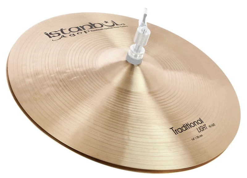 ISTANBUL AGOP TRADITIONAL HIHAT LIGHT 14 PLATOS BATERIA