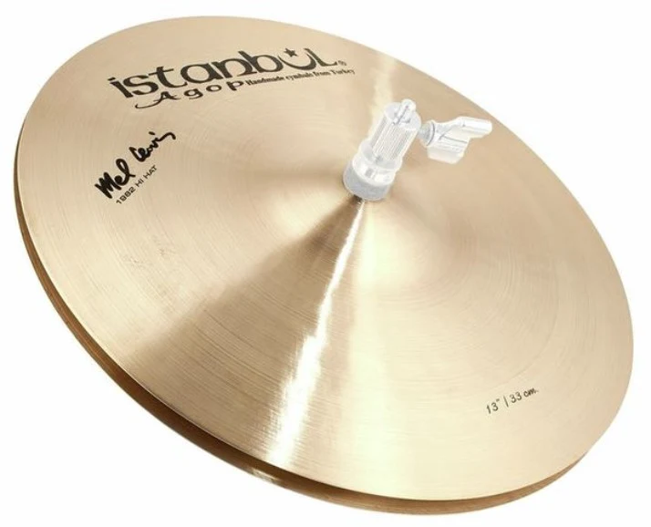 ISTANBUL AGOP SIGNATURE MEL LEWIS 1982 HIHAT 13 PLATOS BATERIA