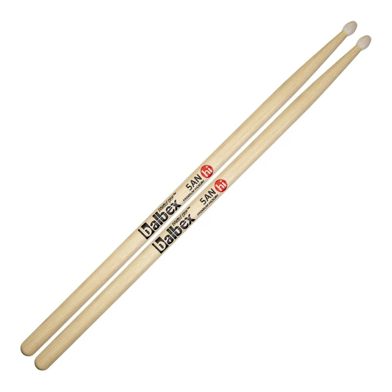 BALBEX HI5AN 5A NYLON PREMIUM HICKORY BAQUETAS BATERIA