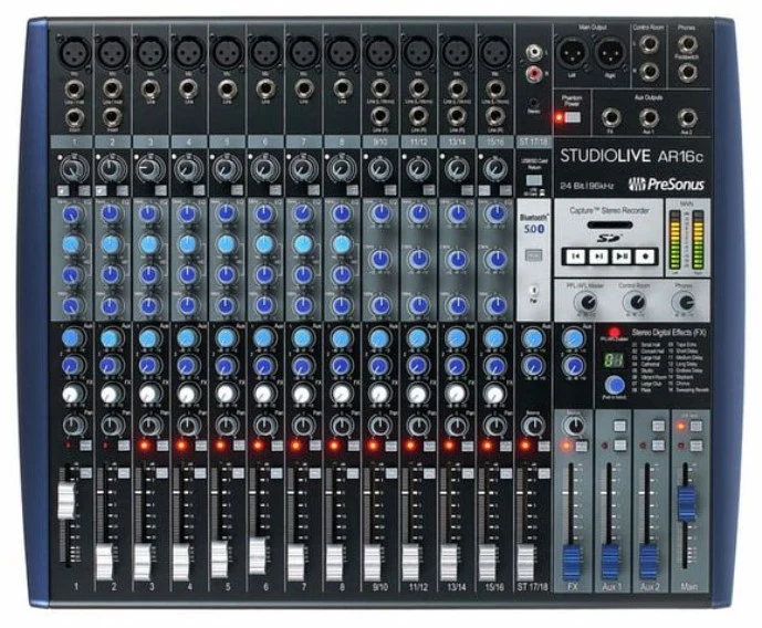 PRESONUS STUDIOLIVE AR16C MESA DE MEZCLAS ANALOGICA 18 CANALES