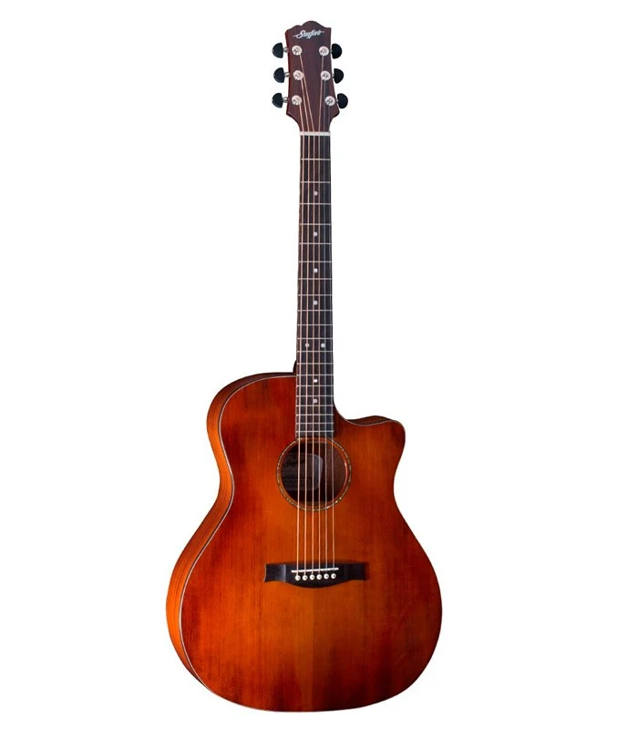STANFORD STUDIO-66-G-ECW RADIOTONE GUITARRA ELECTROACUSTICA GRAN AUDITORIUM ANTIQUE TOP