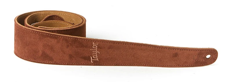 TAYLOR 4400-25 EMBROIDERED SUEDE CORREA GUITARRA CHOCOLATE BROWN