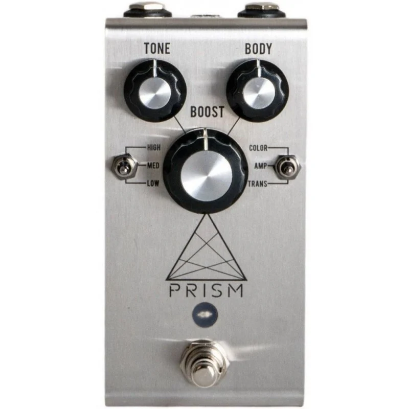 JACKSON AUDIO PRISM SILVER PEDAL BOOSTER PLATEADO