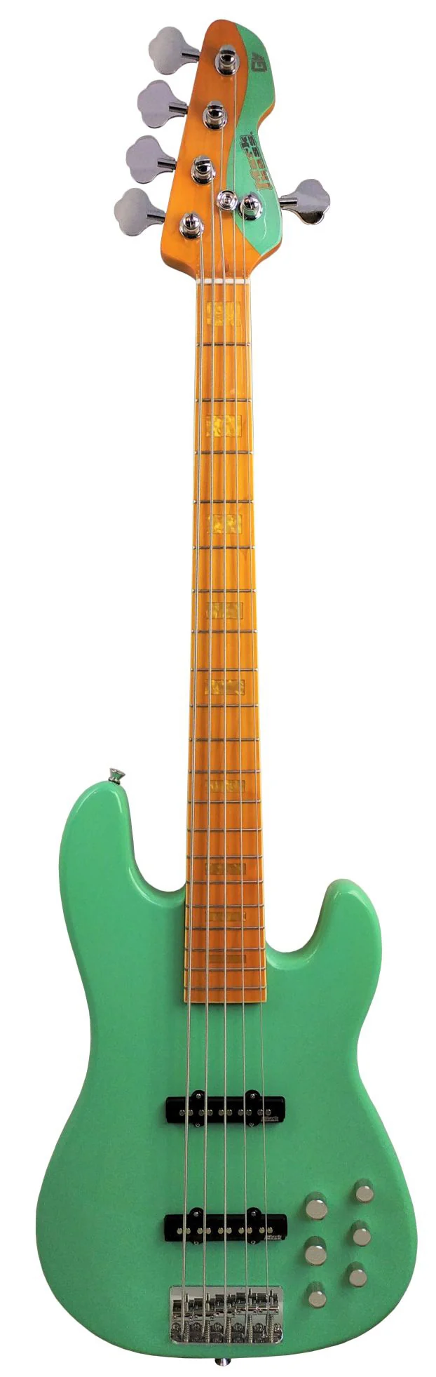 MARKBASS GV5 VSFG GLOXY BAJO ELECTRICO 5 CUERDAS VAL SURF GREEN