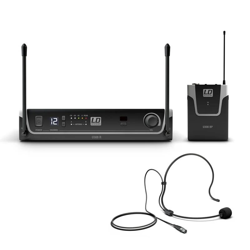 LD SYSTEMS U305 BPH SISTEMA INALAMBRICO MICROFONO DIADEMA