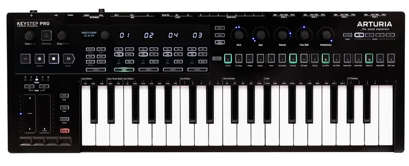 ARTURIA KEYSTEP PRO CHROMA TECLADO CONTROLADOR 37 TECLAS
