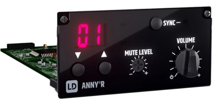 LD SYSTEMS ANNY R B5 MODULO RECEPTOR PARA ALTAVOZ ANNY
