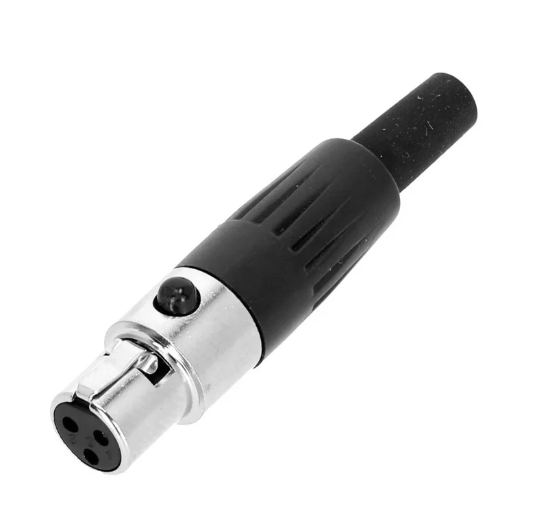 ADAM HALL K4CXF3MINI CONECTOR MINI XLR DE 3 PINS HEMBRA