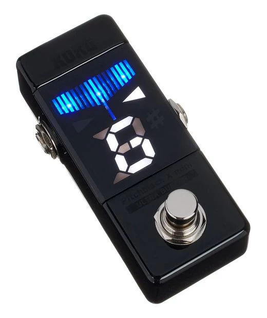 KORG PITCHBLACK X MINI PEDAL AFINADOR CROMATICO