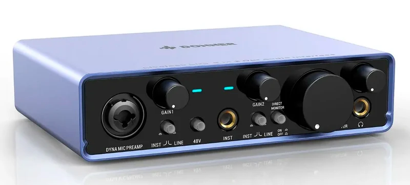DONNER LIVEJACK LITE INTERFAZ DE AUDIO 2 ENTRADAS
