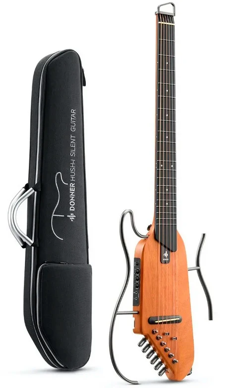 DONNER HUSH-I MAH NAT GUITARRA ELECTROACUSTICA NATURAL