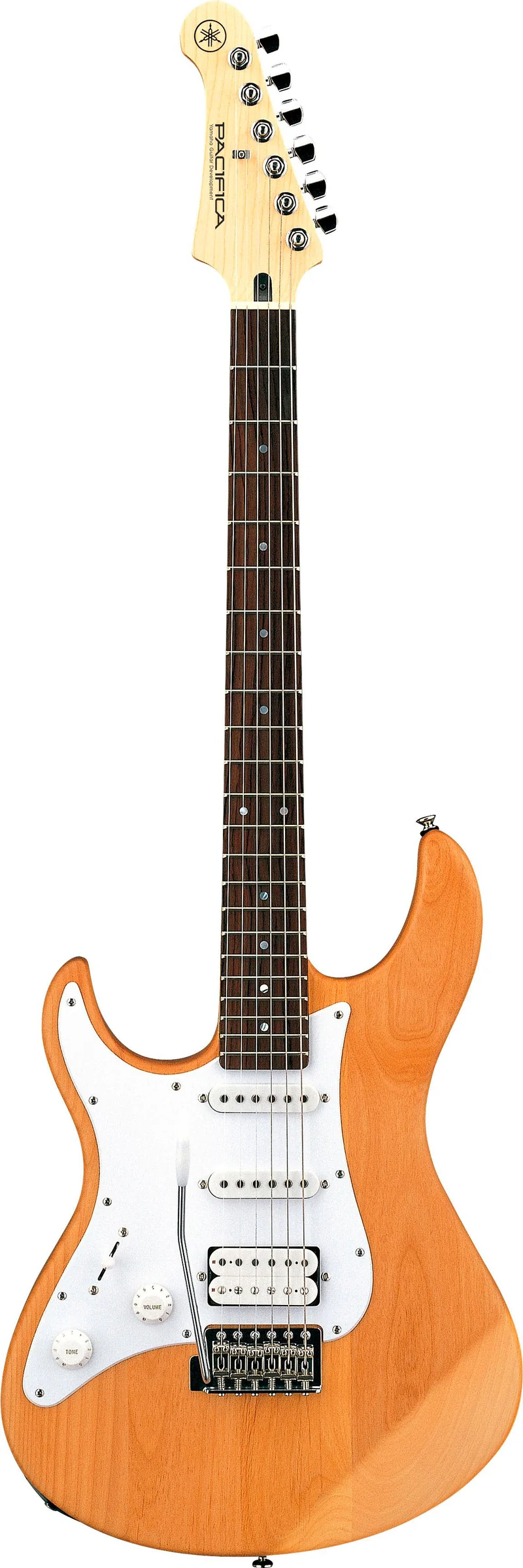 YAMAHA PACIFICA 112JL MKII YNS GUITARRA ELECTRICA PARA ZURDOS YELLOW NATURAL SATIN