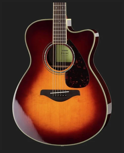 YAMAHA FSX830C BS GUITARRA ELECTROACUSTICA CONCIERTO BROWN SUNBURST