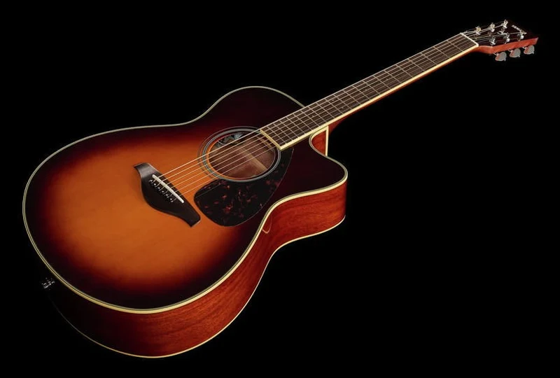 YAMAHA FSX820C BS GUITARRA ELECTROACUSTICA CONCIERTO BROWN SUNBURST