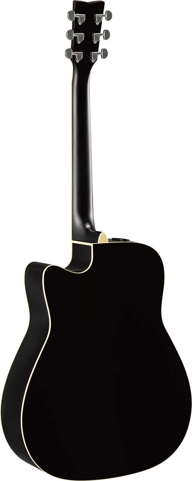 YAMAHA FGX820C BL GUITARRA ELECTROACUSTICA WESTERN NEGRA