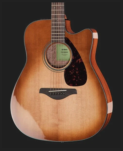YAMAHA FGX800C SDB GUITARRA ELECTROACUSTICA WESTERN SAND BURST