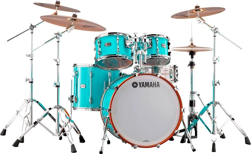 YAMAHA -PACK3- RECORDING CUSTOM SFG RAS1455 BATERIA ACUSTICA SURF GREEN