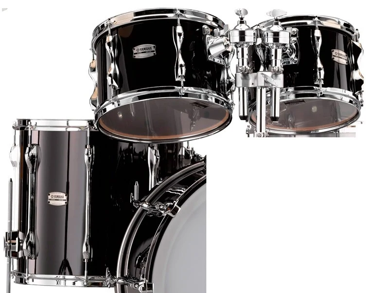 YAMAHA RBP6F3SOB RECORDING CUSTOM PACK TOMS BATERIA ACUSTICA SOLID BLACK