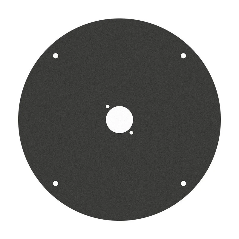 ADAM HALL 70225D1 PLACA FRONTAL PARA ENROLLADOR 70225 CON 1 ORIFICIO TIPO D