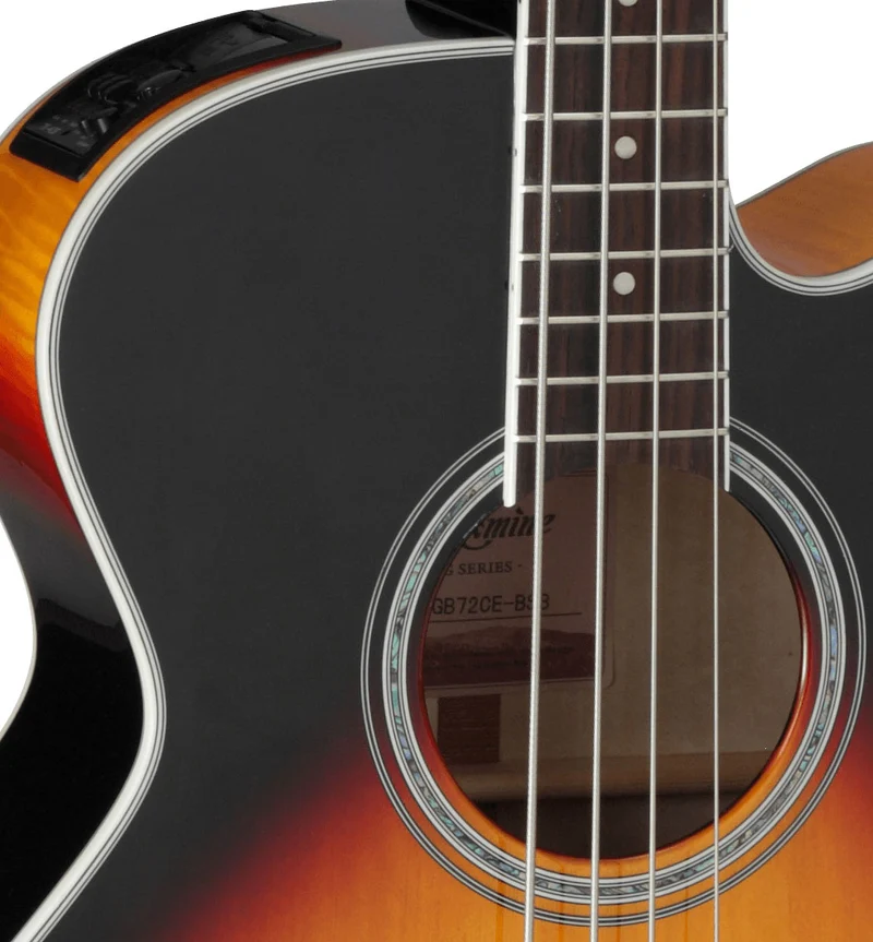 TAKAMINE GB72CE BSB BAJO ELECTROACUSTICO JUMBO BROWN SUNBURST