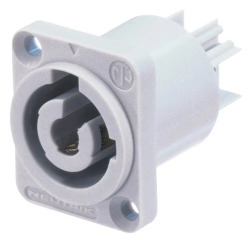 NEUTRIK NAC3MPB CONECTOR POWERCON CHASIS GRIS.