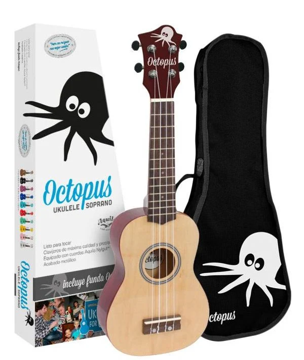 OCTOPUS UK-205YN NATURAL UKELELE SOPRANO