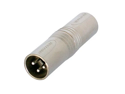 NEUTRIK NA3MM ADAPTADOR XLR MACHO XLR MACHO