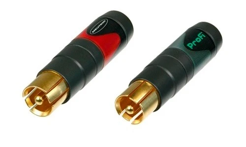 NEUTRIK NF2C-B/2 PAREJA DE CONECTORES RCA