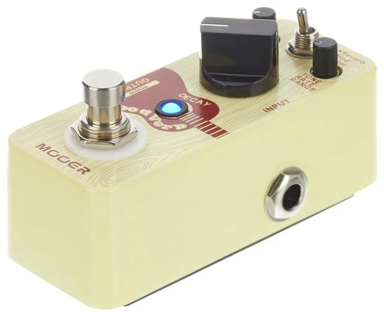 MOOER WOODVERB PEDAL REVERB PARA GUITARRA ACUSTICA