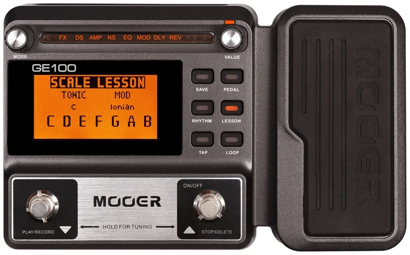 MOOER GE100 PEDALERA MULTIEFECTOS GUITARRA.