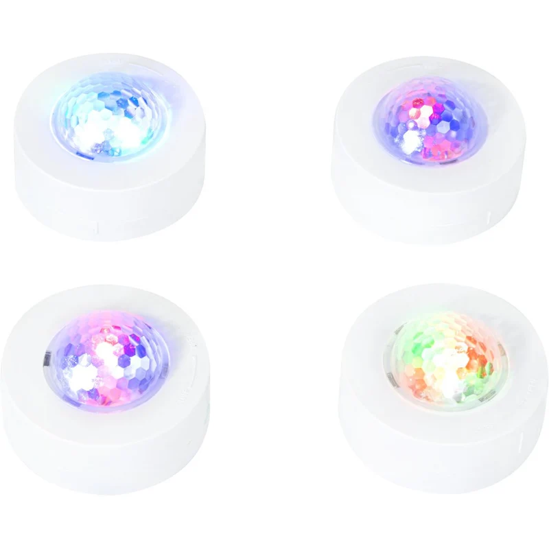 PARTY 4ASTRO PACK DE 4 EFECTOS DE ILUMINACION CON MANDO A DISTANCIA