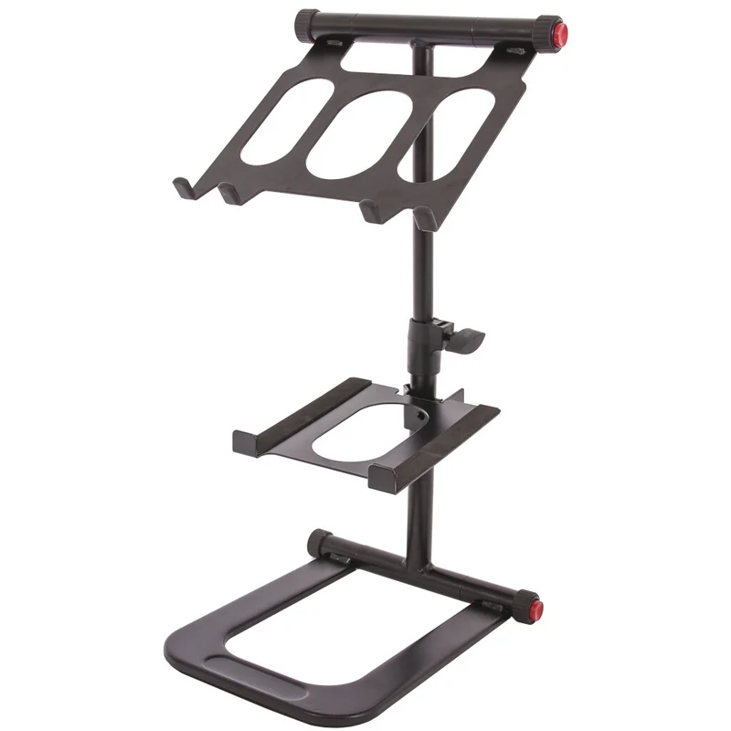 IBIZA SOUND SLAP200 DOBLE SOPORTE PARA PC PORTATIL Y MONITOR PARA RACK DJ