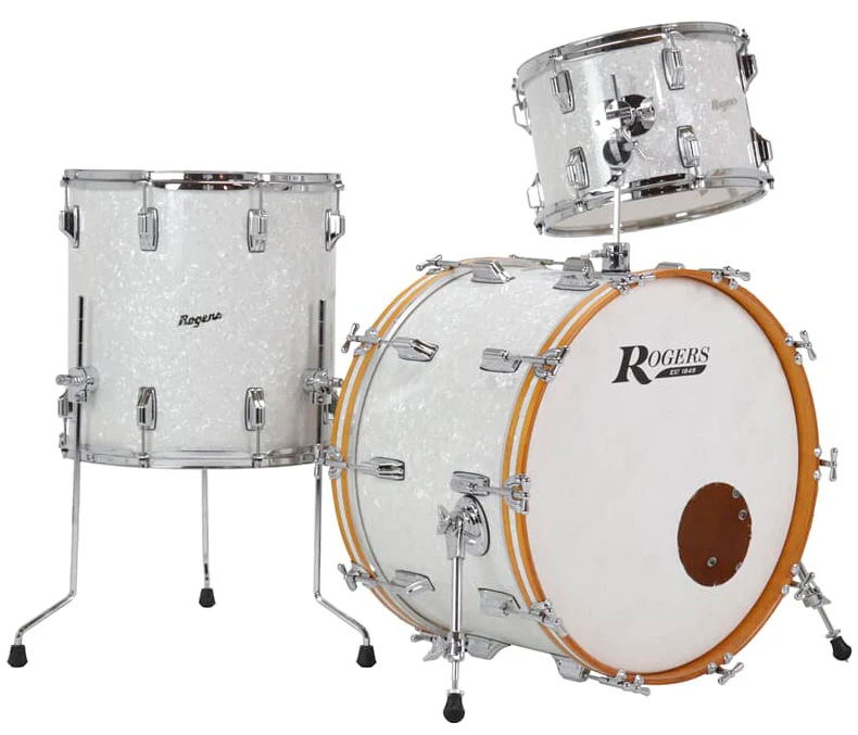 ROGERS PT-0320-HX-WMP POWERTONE BATERIA ACUSTICA WHITE MARINE PEARL
