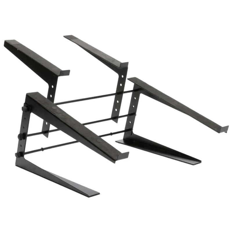 IBIZA SOUND SLAP190 DOBLE SOPORTE PARA PC PORTATIL Y MONITOR PARA RACK DJ