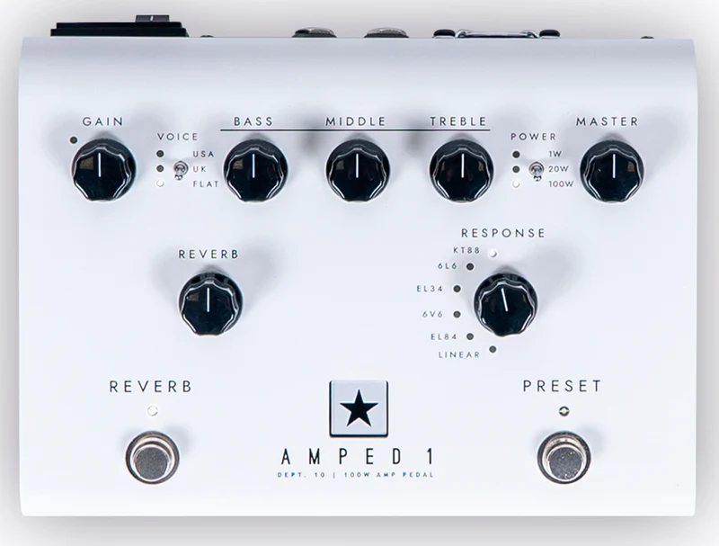 BLACKSTAR DEPT. 10 AMPED 1 PEDAL AMPLIFICADOR GUITARRA