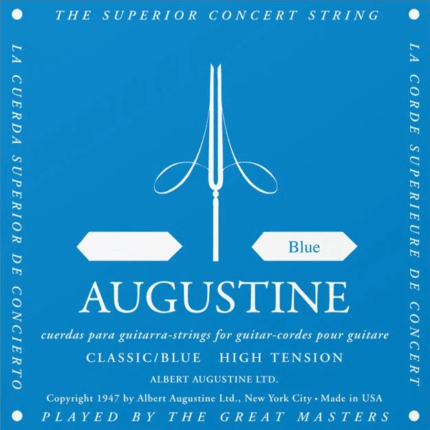AUGUSTINE AU46BL 6A CUERDA GUITARRA ESPAÑOLA TENSION ALTA