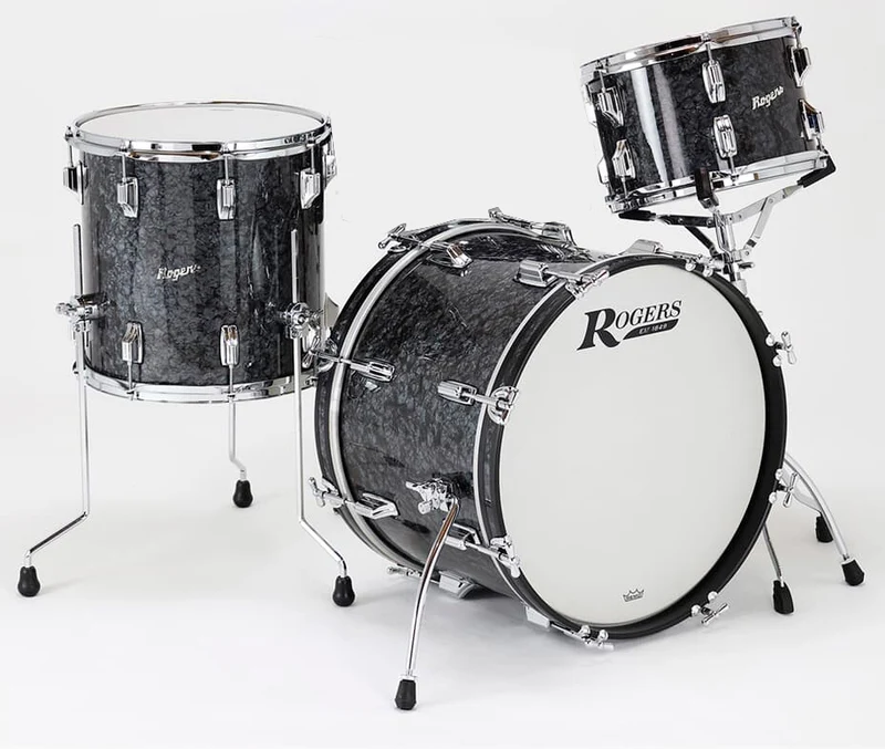 ROGERS CV-0320HX-BP COVINGTON BATERIA ACUSTICA BLACK DIAMOND PEARL
