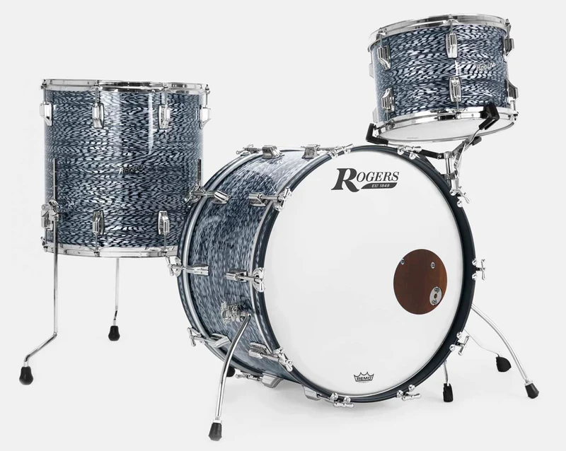 ROGERS CLE-0322HX-SBO CLEVELAND BATERIA ACUSTICA SKY BLUE ONYX