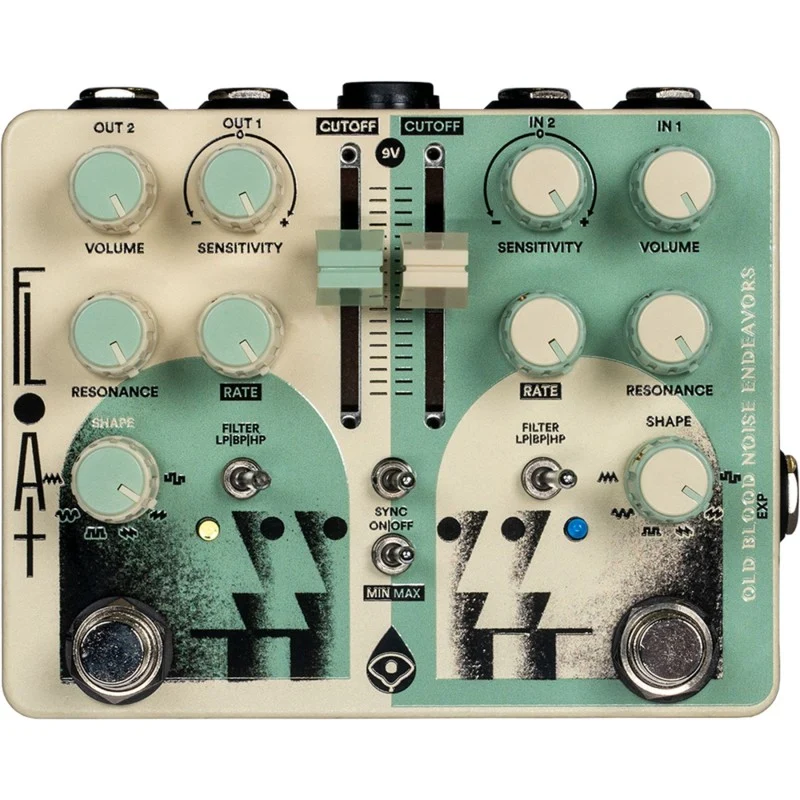 OLD BLOOD NOISE ENDEAVORS FLOAT DUAL MOVING FILTER PEDAL DOBLE FILTRO