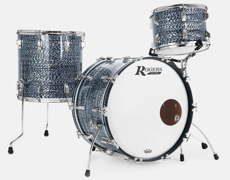 ROGERS CLE-0320HX-SBO CLEVELAND BATERIA ACUSTICA SKY BLUE ONYX