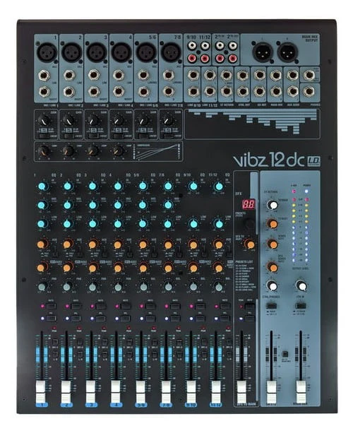 LD SYSTEMS VIBZ 12 DC MESA DE MEZCLAS 12 CANALES
