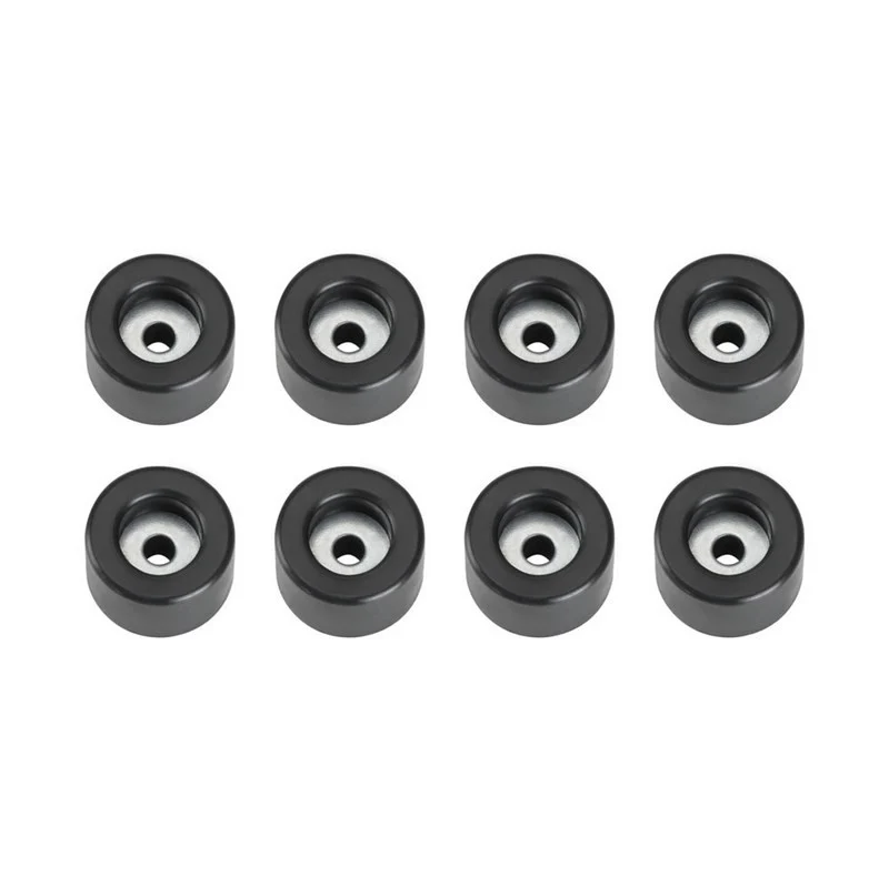 ADAM HALL 4904M8AH PACK DE 8 PIES DE GOMA DE 25X15MM