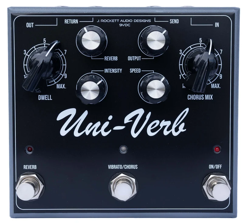 J. ROCKETT UNI-VERB PEDAL UNIVIBE REVERB