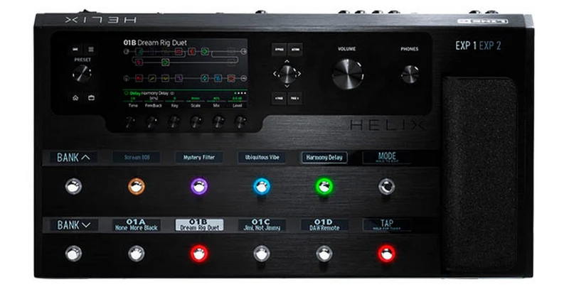 LINE 6 HELIX PROCESADOR MULTIEFECTOS GUITARRA
