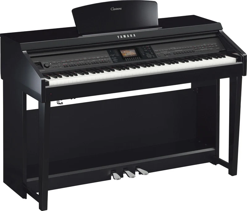 YAMAHA CVP701 PE PIANO DIGITAL CLAVINOVA NEGRO PULIDO