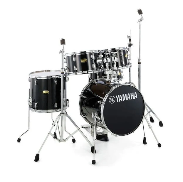 YAMAHA MANU KATCHE SIGNATURE JUNIOR KIT BATERIA ACUSTICA CON HERRAJES RAVEN BLACK