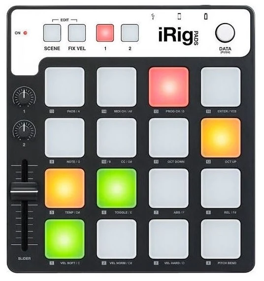 IK MULTIMEDIA IRIG PADS CONTROLADOR MIDI