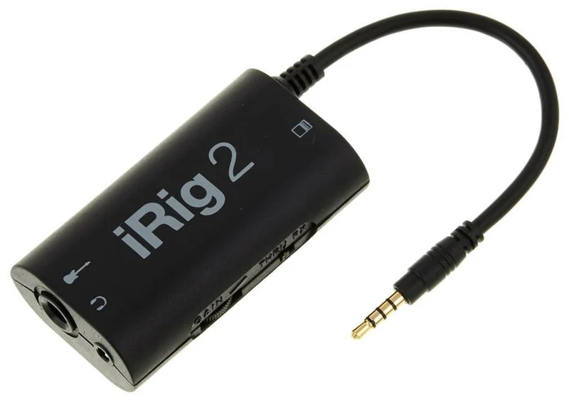IK MULTIMEDIA IRIG 2 INTERFAZ GUITARRA IPHONE IPOD TOUCH IPAD Y MAC
